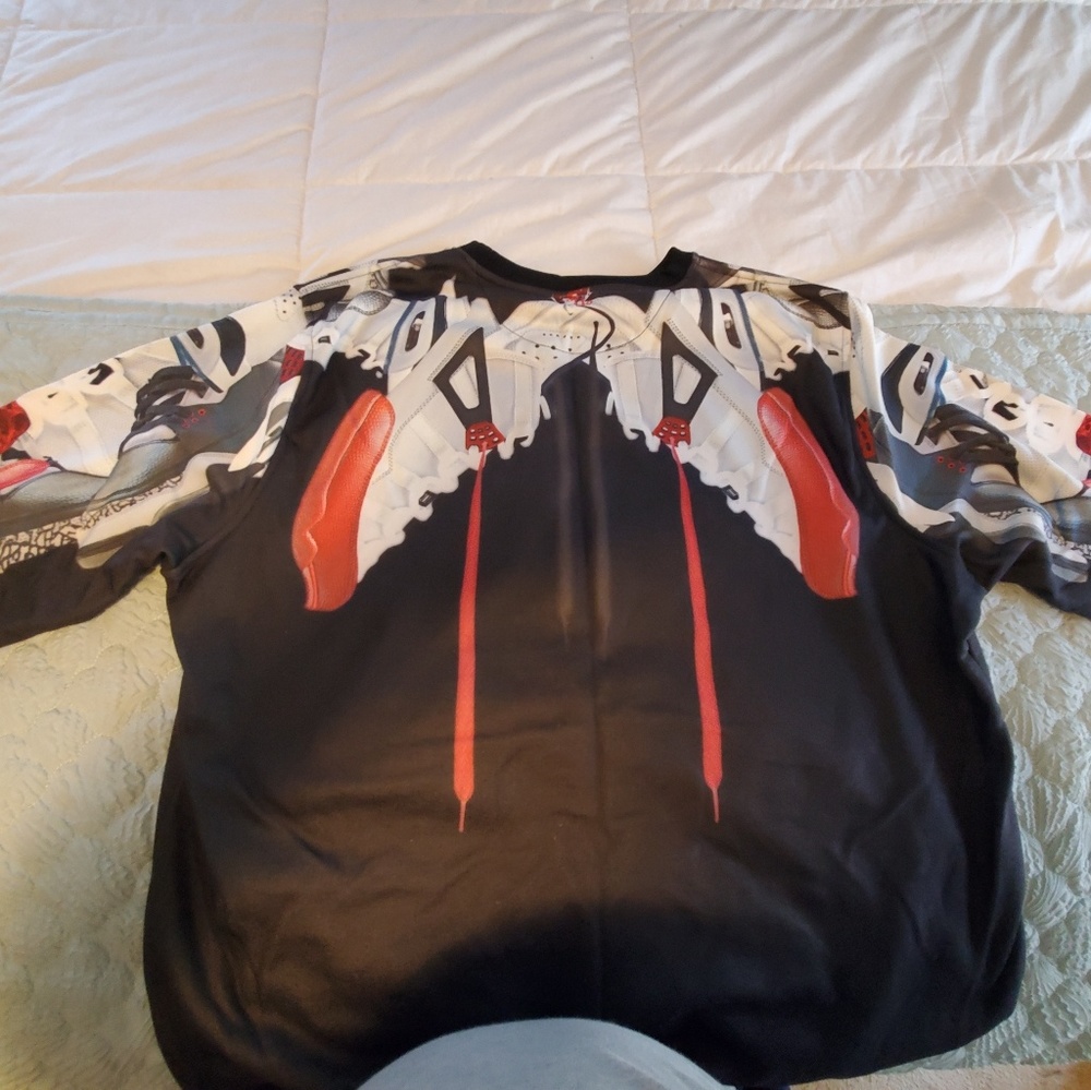 Jordan sweatshirt by double needle
